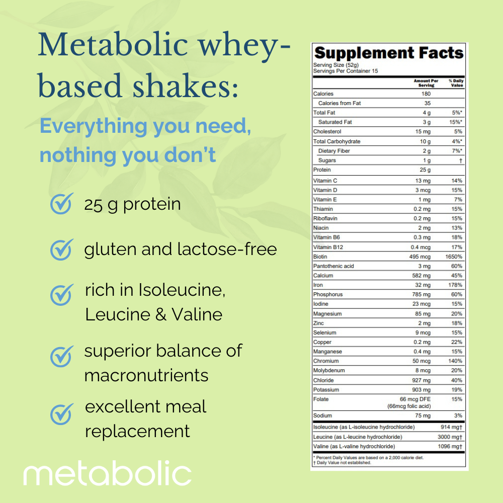 Metabolic Meal Replacement Shakes + Bundles